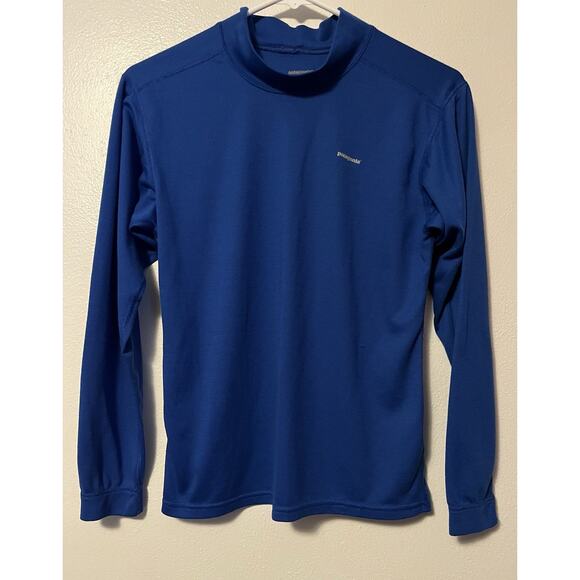 Patagonia Other - Patagonia Kids Boy Girl Capilene Blue Long Sleeve Ski Base Layer Top Size 14